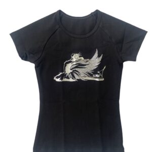 T-shirt Solo Swan Black